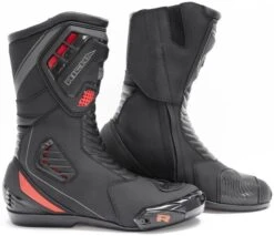 Richa Drift Evo WP Boots - Black/Red/Grey