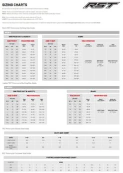 RST Hi Top Moto Boots - Grey Suede -Cheap TCX || Sidi || RST Store rst sizing chart1 2 72 1 1 1