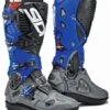Sidi Crossfire 3 SRS Boots - Grey/Blue/Black -Cheap TCX || Sidi || RST Store sidi crossfire 3 srs boots greybueblack