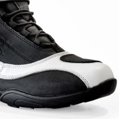 Richa Slick WP Boots - Black/White -Cheap TCX || Sidi || RST Store slick white h copy